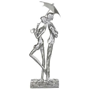 Купить Статуэтка Арти М 272-224 Ар-Нуво Пара 15*11*44 см серебро