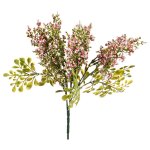 Цветок искусственный Арти М 25-619 10*10*30 см зелёный/розовый
