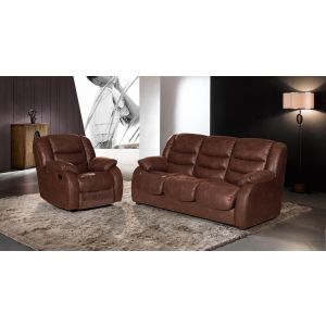 Купить Набор мягкой мебели Ваш День Ридберг-2 (диван и кресло-глайдер) цвет boston chocolate