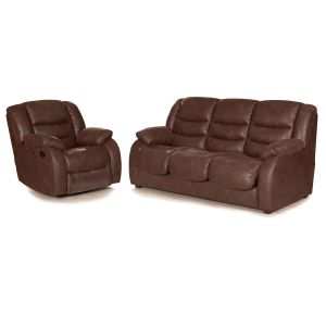 Купить Набор мягкой мебели Ваш День Ридберг-2 (диван и кресло-глайдер) boston chocolate