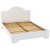 Купить Кровать Компасс CO-323К+СО-323 без ламелей и опор Соня цвет белый структурный/ясень патина