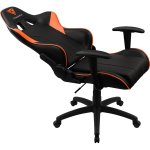 Кресло компьютерное ThunderX3 AIR EC3 черный/оранжевый
