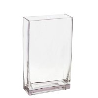 Ваза РЕМЕКО 726725 15*6*25 см прозрачный