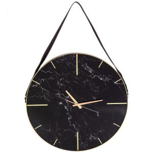Купить Настенные часы Арти М 108-125 Опал 59,5*59,5*6 см цвет чёрный/золото