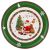 Блюдо Арти М 358-1480 Merry Christmas 30*30*2,5 см