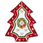 Блюдо Арти М 586-406 Christmas collection 26*11*3 см
