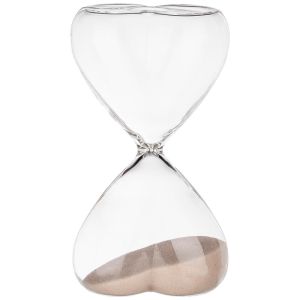 Купить Песочные часы Арти М 862-271 Сердце 6,5*12 см цвет бежевый