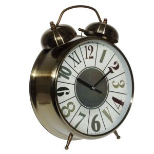 Купить Часы-будильник РЕМЕКО 748300 23,5*8*30 см цвет бронза