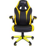 Кресло компьютерное Chairman GAME 15 чёрный/желтый