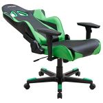 Кресло компьютерное DXRacer Racing OH/RE0/NE чёрный/зеленый