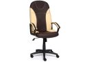 Купить Кресло компьютерное TetChair Twister кож/зам, черный/бежевый, 36-6/36-34