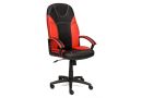 Купить Кресло компьютерное TetChair Twister кож/зам, черный/красный, 36-6/36-161