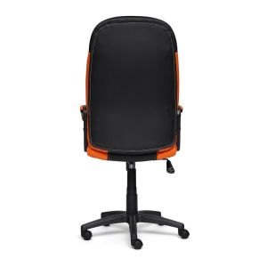 Купить Кресло компьютерное TetChair Twister кож/зам, черный/оранжевый, 36-6/14-43