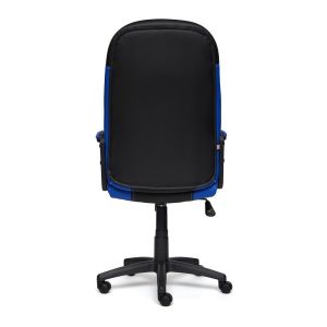 Купить Кресло компьютерное TetChair Twister кож/зам, черный/синий, 36-6/36-39