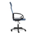 Кресло компьютерное TetChair Woker ткань, синий/серый, С24/ С27