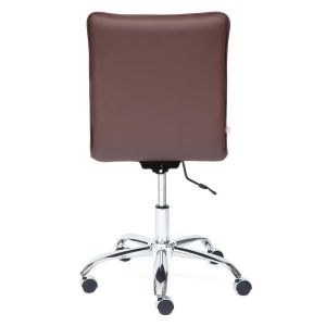 Купить Кресло компьютерное TetChair Zero кож/зам, коричневый, 36-36