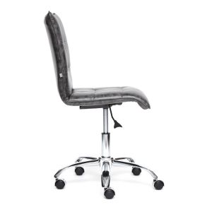 Купить Кресло компьютерное TetChair Zero кож/зам, серый, 2 tone