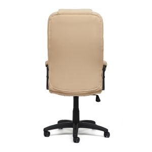 Купить Кресло компьютерное TetChair Bergamo цвет кож/зам, бежевый, 36-34
