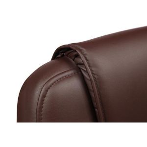 Купить Кресло компьютерное TetChair Bergamo цвет кож/зам, коричневый, 36-36