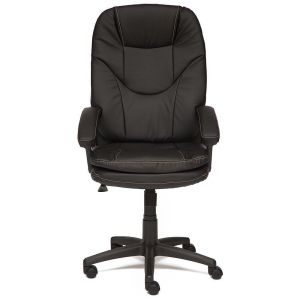 Купить Кресло компьютерное TetChair Comfort LT цвет кож/зам, черный, 36-6