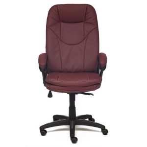 Купить Кресло компьютерное TetChair Comfort цвет кож/зам, бордо, 36-7