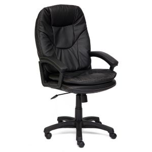 Купить Кресло компьютерное TetChair Comfort цвет кож/зам, черный, 36-6