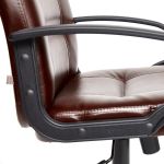 Кресло компьютерное TetChair Devon кож/зам, коричневый, 2 tone