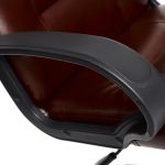 Кресло компьютерное TetChair Devon кож/зам, коричневый, 2 tone