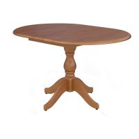 Стол Экомебель Фаворит классика 900*900(1270) раздвижной орех