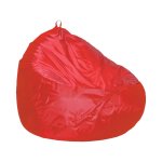 Пуф Комфорт-S Груша-2 оксфорд 240 красный