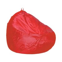 Пуф Комфорт-S Груша-2 оксфорд 240 красный