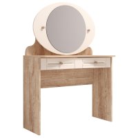 Стол туалетный Комфорт-S Богуслава М11 дуб баррик светлый/крем брюле