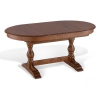 Стол Экомебель Гранд темный орех