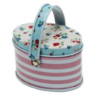 Коробка для хранения Феникс-Презент Цветочки и полоски