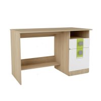 Стол письменный Аквилон СП17 Стиль туя светлая/белый глянец/лайм