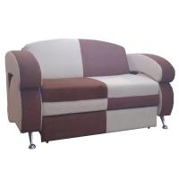 Диван детский М-Стиль Домино бежевый/коричневый