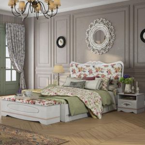 Купить Кровать АСМ-Модуль 1.0.8 Флоранс цвет сосна прованс