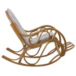 Кресло-качалка Мебель Импэкс Classic MI-001 с подушкой мёд