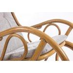 Кресло-качалка Мебель Импэкс Classic MI-001 с подушкой мёд