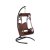 Купить Подвесное кресло ЭкоДизайн Hanging 003 цвет темный мед