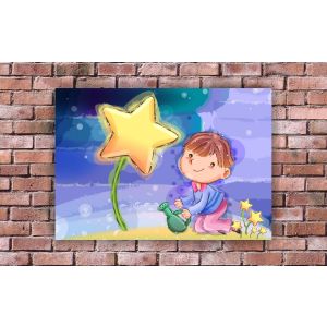 Купить Картина Строй-Комплект Звездный цветок 70*50
