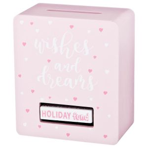Купить Копилка Арти М 124-144 Wishes and dreams 13*15*7 см розовый