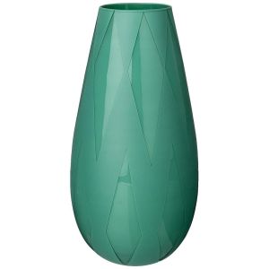 Купить Ваза Арти М 316-1473 Rombi green 37 см бирюзовый
