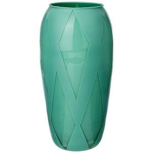 Купить Ваза Арти М 316-1474 Rombi green 26 см бирюзовый