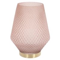 Ваза РЕМЕКО 748908 19*19*24,5 см розовый/золото