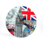 Настенные часы Русские подарки 78925 Лондон 30 см мультиколор
