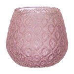 Подсвечник Арти М 862-185 Розовая дымка 9*8,5 см розовый