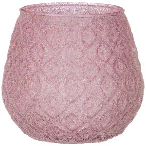 Купить Подсвечник Арти М 862-286 Розовая дымка 11*10,5 см цвет розовый