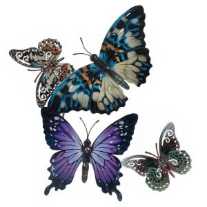 Купить Панно РЕМЕКО 751154 Бабочки 39*4*52 см мультиколор
