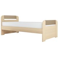 Кровать Аквилон Аквилон-Стиль №900.3 New Кровать 900туя св/кофе б/ туя светлая/кофе с молоком